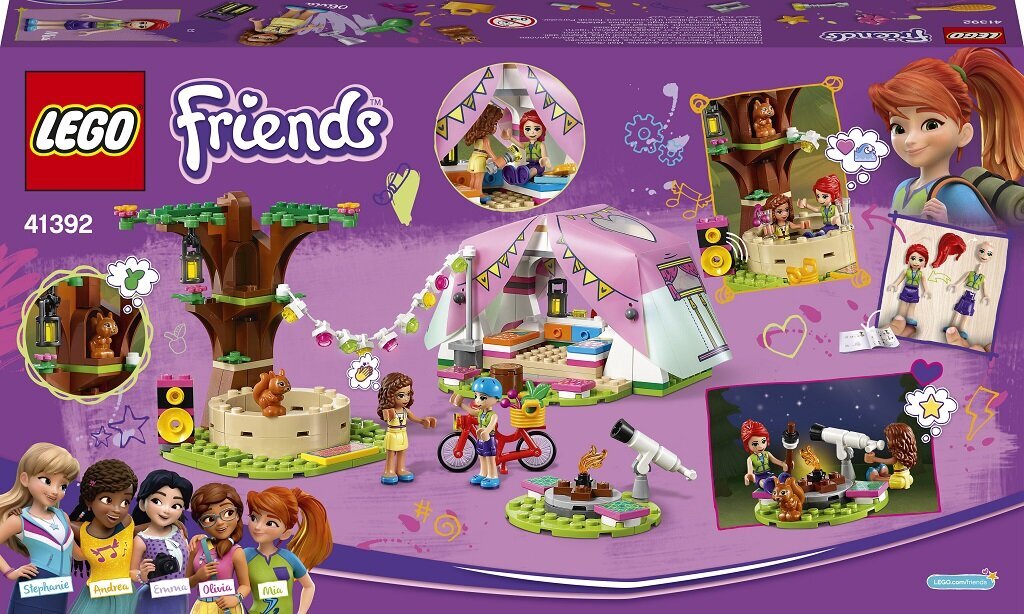 41392 LEGO® Friends Prabangus stovyklavimas gamtoje kaina ir informacija | Konstruktoriai ir kaladėlės | pigu.lt