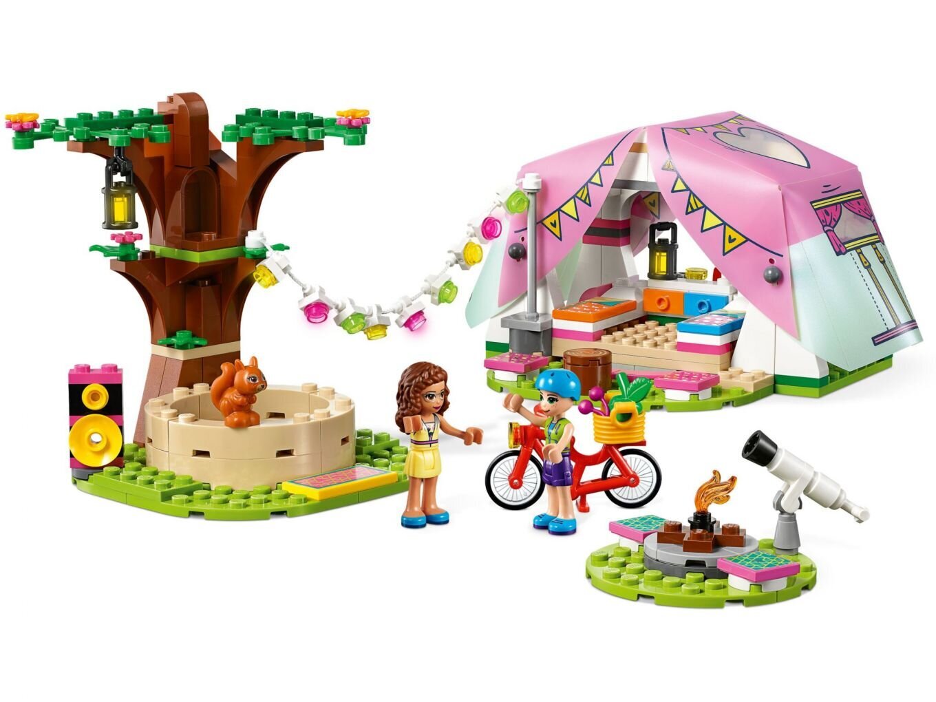 41392 LEGO® Friends Prabangus stovyklavimas gamtoje цена и информация | Konstruktoriai ir kaladėlės | pigu.lt