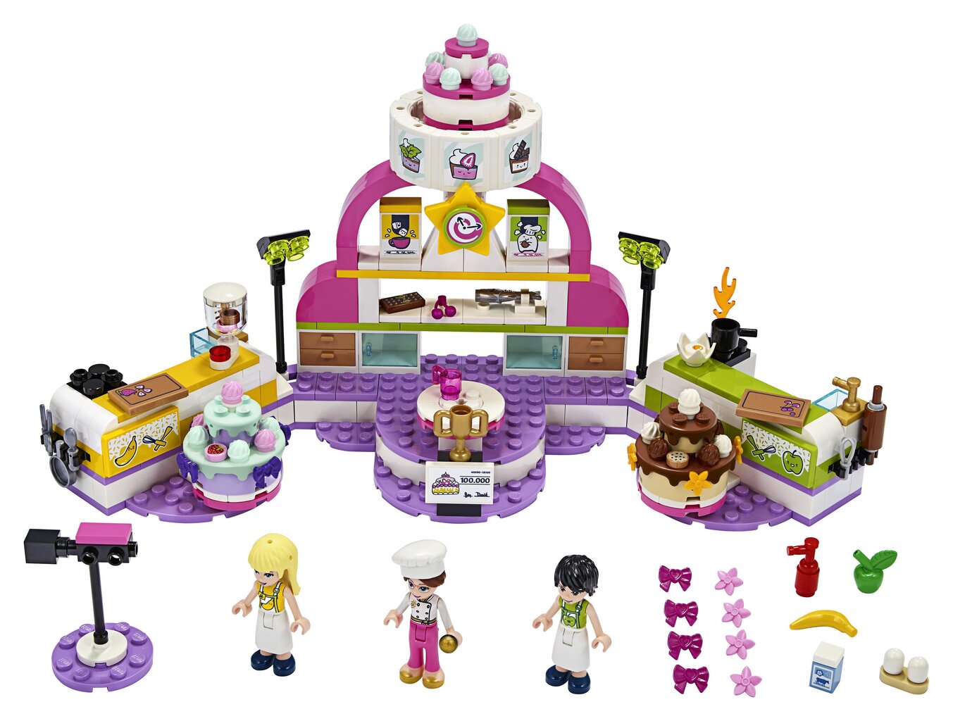 41393 LEGO® Friends Kepimo konkursas цена и информация | Konstruktoriai ir kaladėlės | pigu.lt