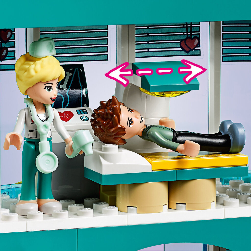 41394 LEGO® Friends Hartleiko miesto ligoninė цена и информация | Konstruktoriai ir kaladėlės | pigu.lt