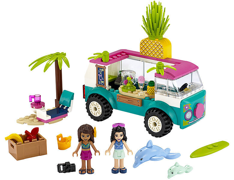 41397 LEGO® Friends Sulčių sunkvežimis kaina ir informacija | Konstruktoriai ir kaladėlės | pigu.lt