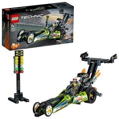 42103 LEGO® Technic Тяговый гоночный автомобиль цена и информация | Конструкторы и кубики | pigu.lt