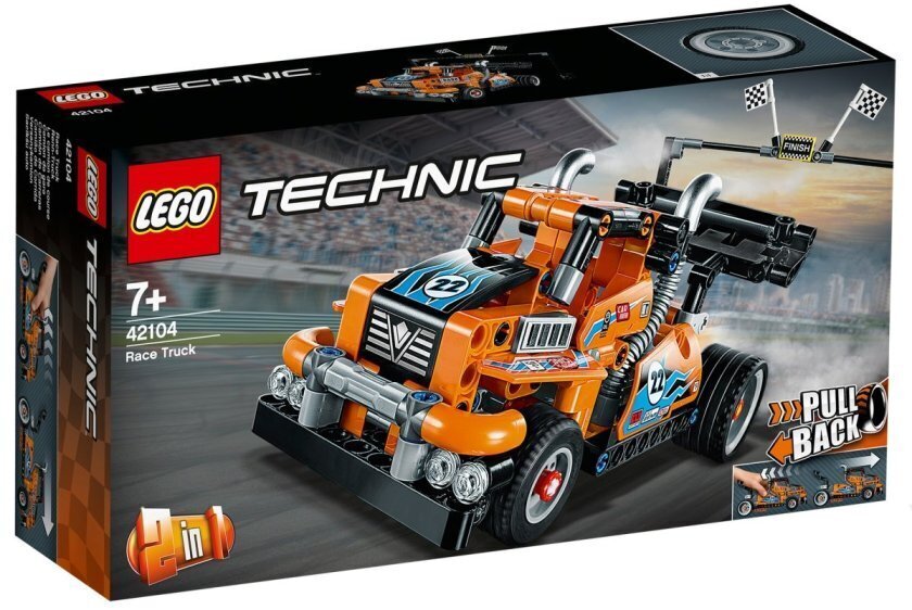 42104 LEGO® Technic Lenktyninis sunkvežimis kaina ir informacija | Konstruktoriai ir kaladėlės | pigu.lt