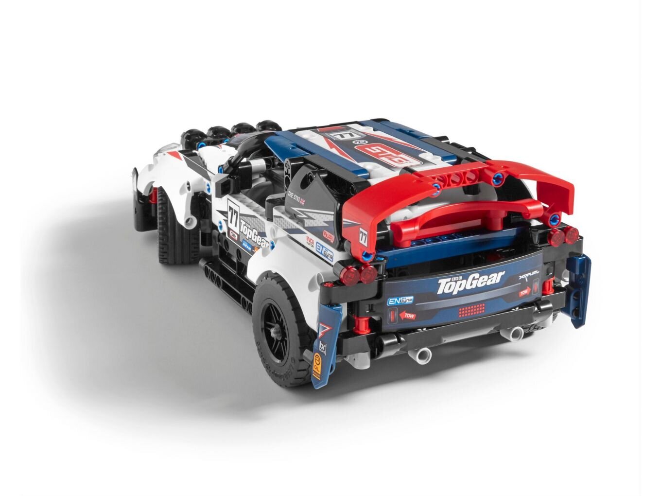 42109 LEGO® Technic Приложением управляемый раллийный автомобиль Top Gear  цена | pigu.lt