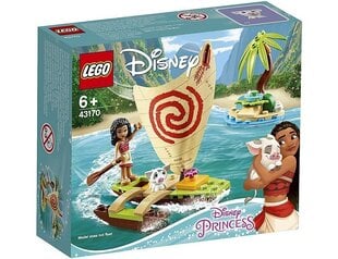 43170 LEGO® Disney Princess приключения Moana в океане цена и информация | Конструкторы и кубики | pigu.lt