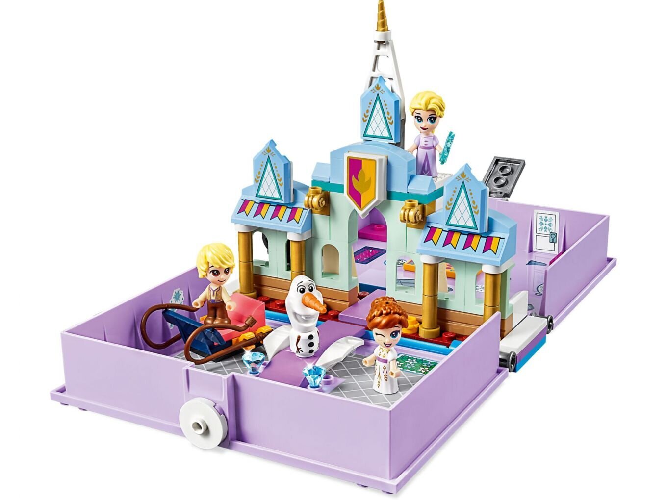 43175 LEGO® | Disney Frozen Anos ir Elzos nuotykių knygelė kaina ir informacija | Konstruktoriai ir kaladėlės | pigu.lt