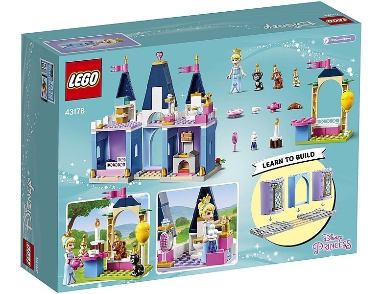 43178 LEGO® | Disney Princess Pelenės pilies šventė kaina ir informacija | Konstruktoriai ir kaladėlės | pigu.lt