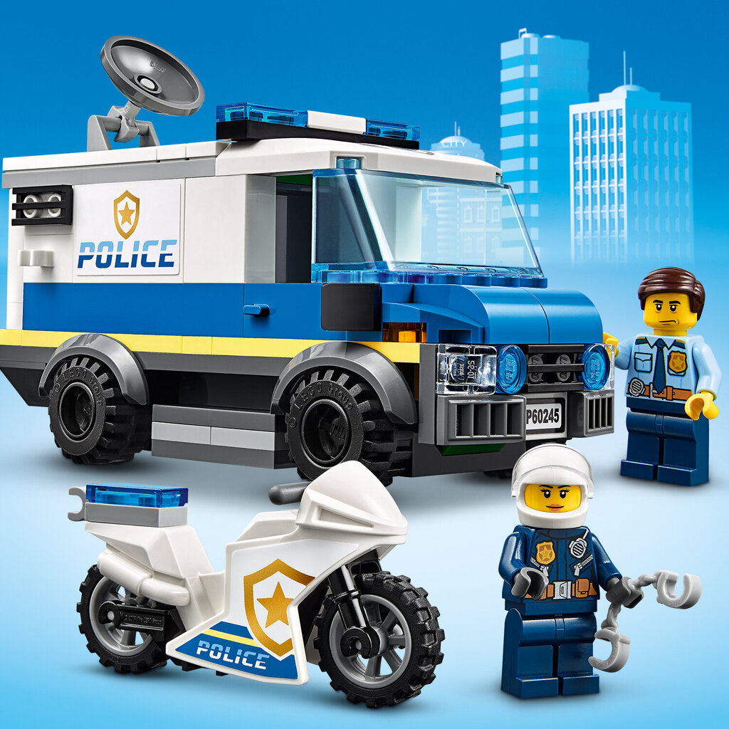 60245 LEGO® City Police Ограбление полицейского монстр-грузовика цена |  pigu.lt