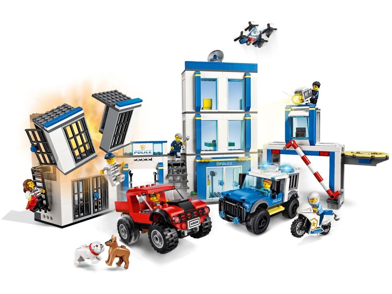 60246 LEGO® City Policijos nuovada kaina ir informacija | Konstruktoriai ir kaladėlės | pigu.lt