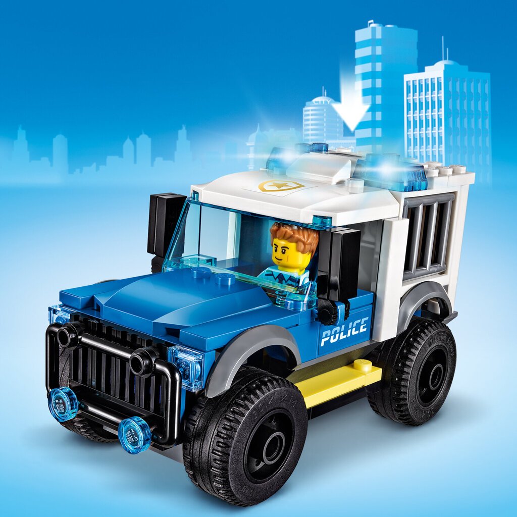 60246 LEGO® City Policijos nuovada цена и информация | Konstruktoriai ir kaladėlės | pigu.lt