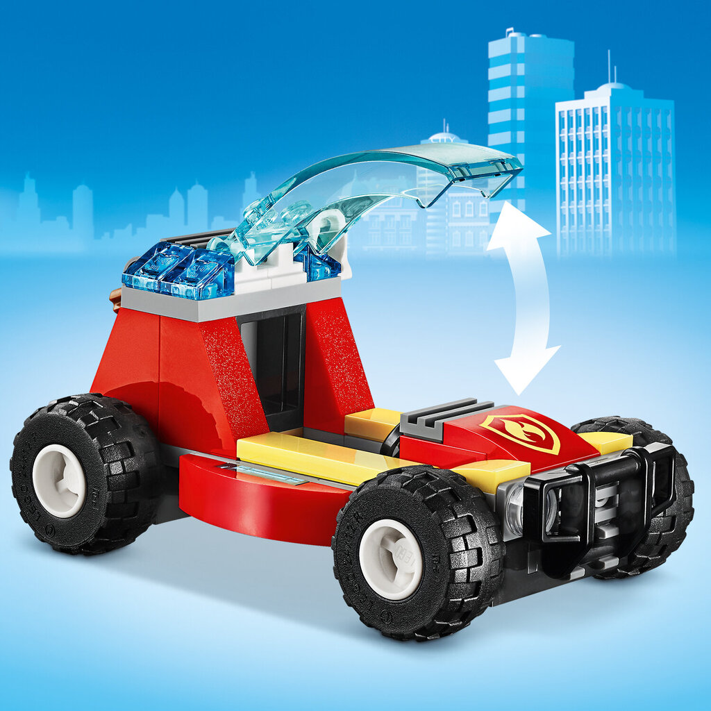 60247 LEGO® City Miško gaisras цена и информация | Konstruktoriai ir kaladėlės | pigu.lt