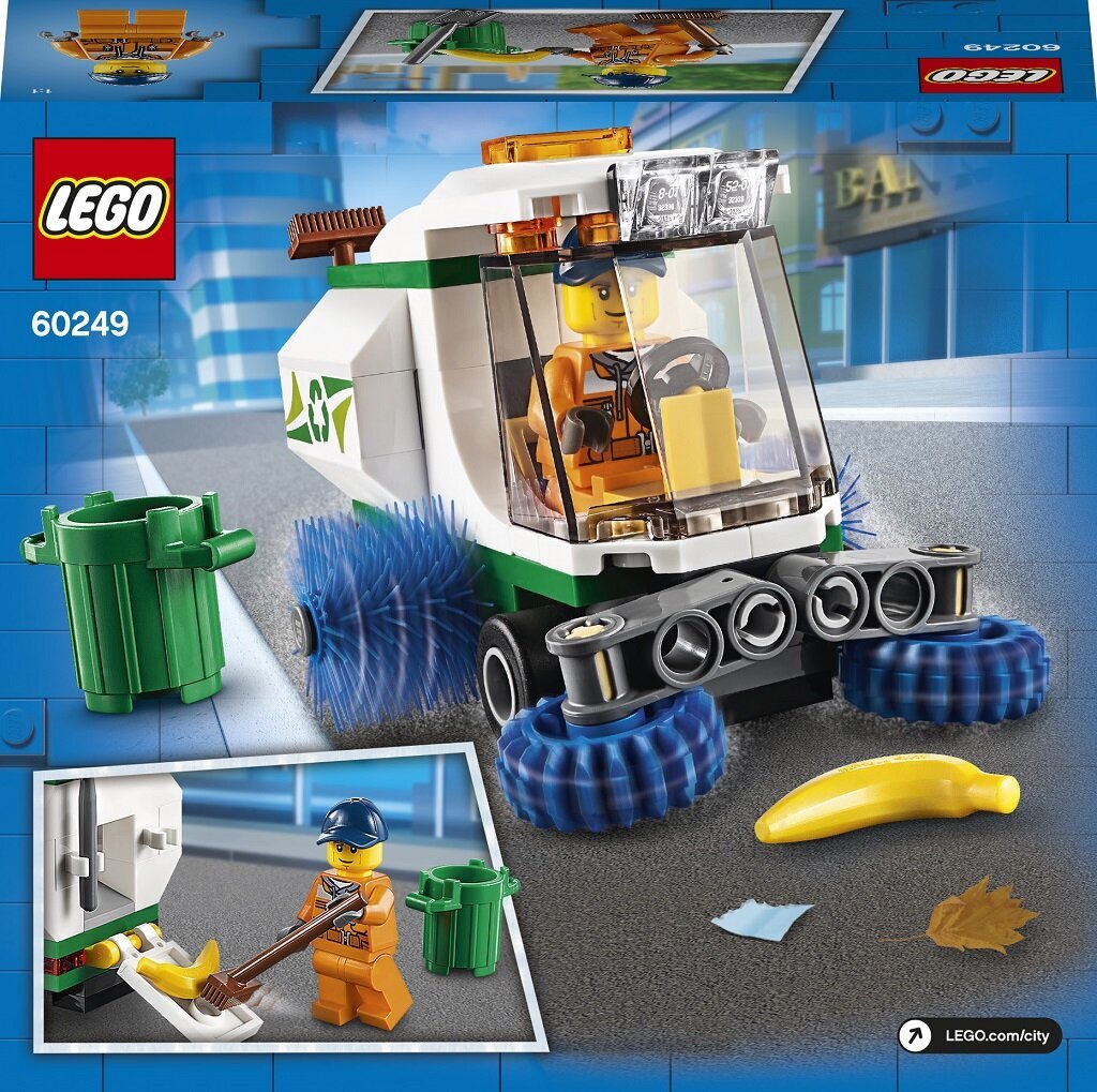 60249 LEGO® City Great Vehicles Подметально-уборочная машина цена | pigu.lt