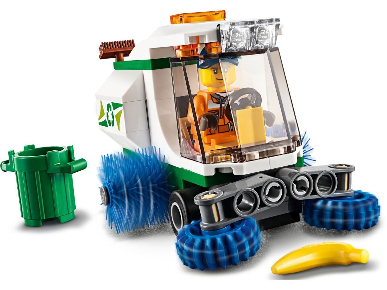 60249 LEGO® City Šluojamoji mašina kaina ir informacija | Konstruktoriai ir kaladėlės | pigu.lt