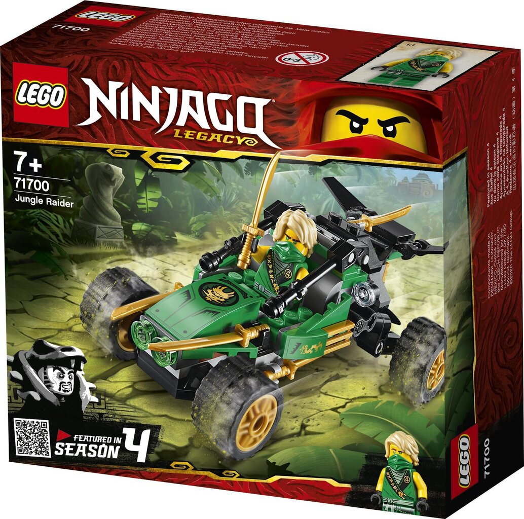 71700 LEGO® NINJAGO Džiunglių plėšikas цена и информация | Konstruktoriai ir kaladėlės | pigu.lt