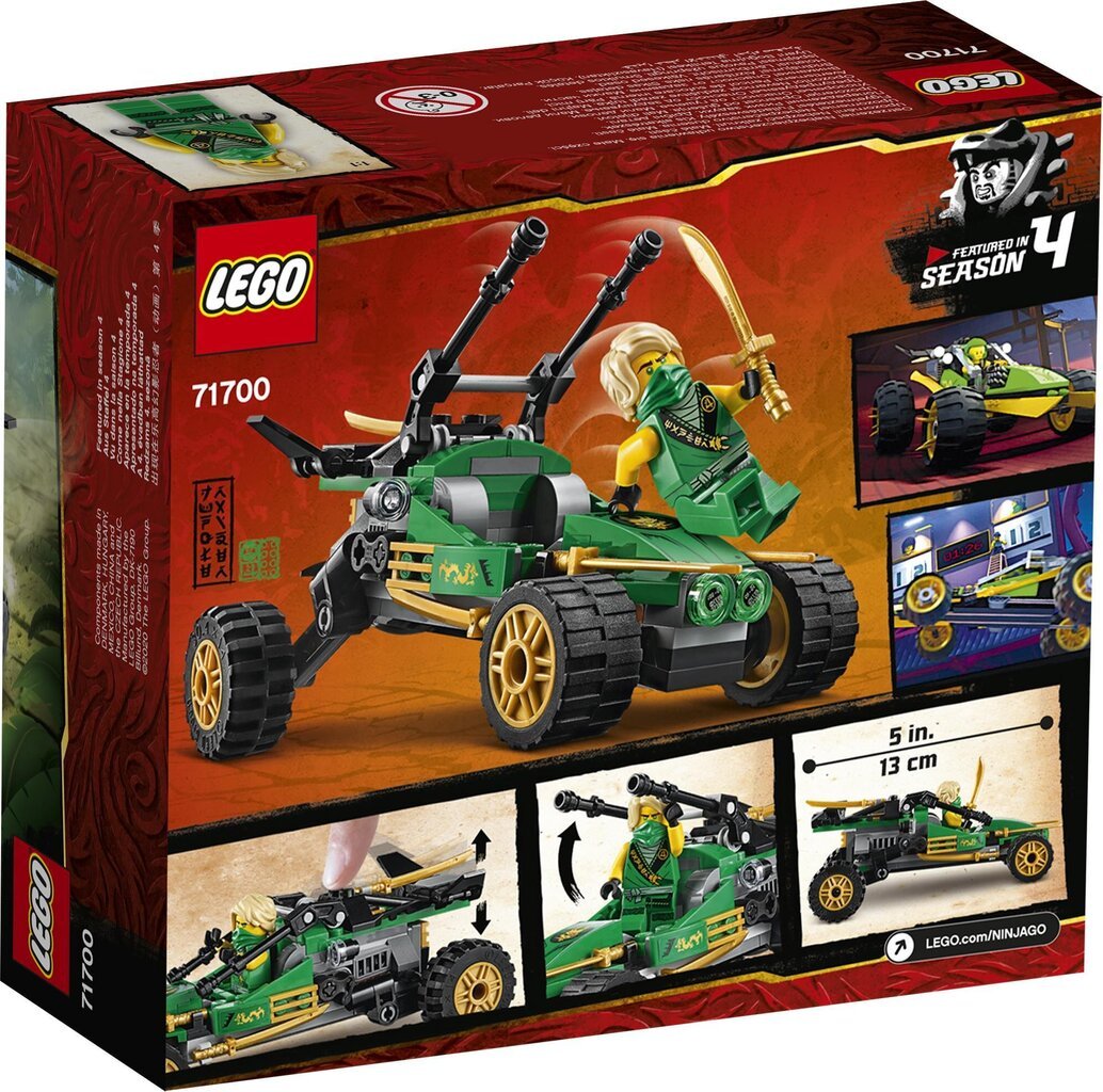 71700 LEGO® NINJAGO Džiunglių plėšikas kaina ir informacija | Konstruktoriai ir kaladėlės | pigu.lt