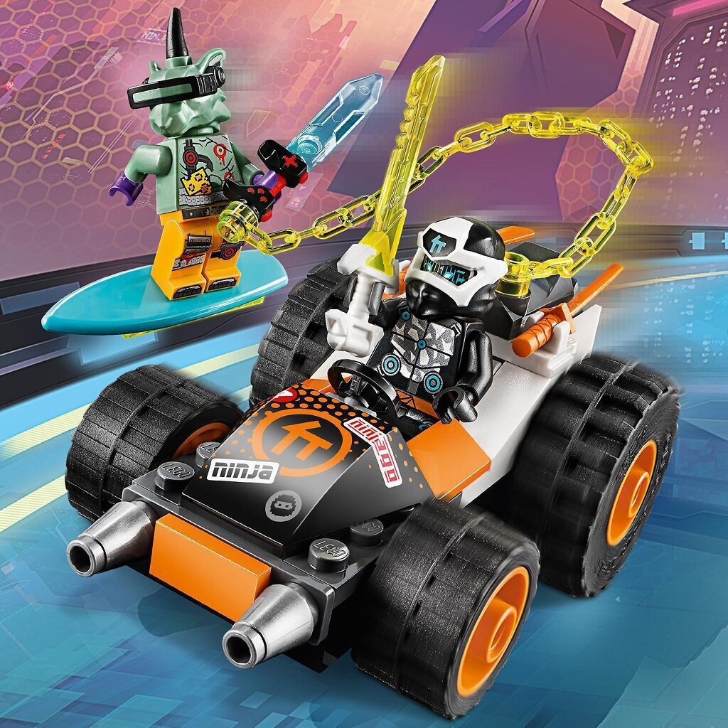 71706 LEGO® NINJAGO Cole lenktynių automobilis kaina ir informacija | Konstruktoriai ir kaladėlės | pigu.lt