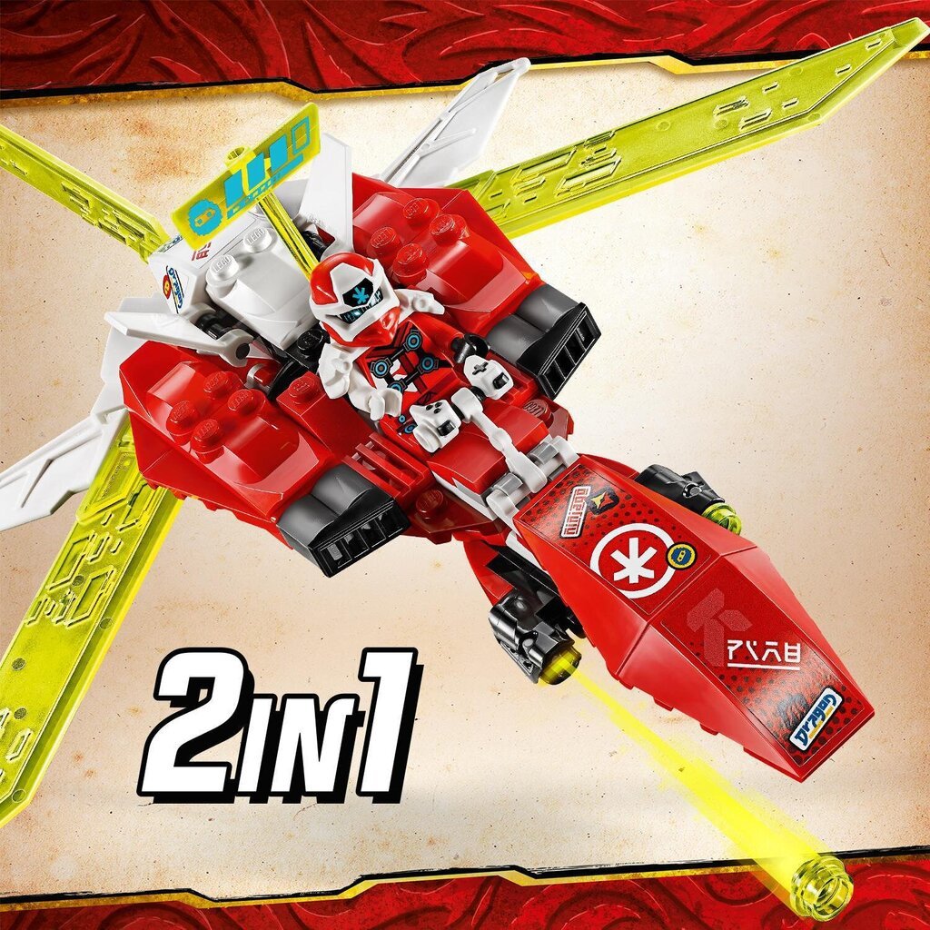 71707 LEGO® NINJAGO Kajaus mechaninio roboto lėktuvas kaina ir informacija | Konstruktoriai ir kaladėlės | pigu.lt