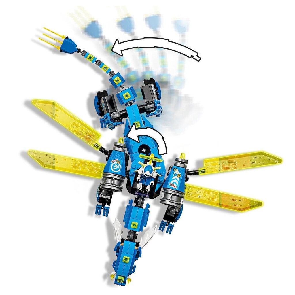 71711 LEGO® NINJAGO Jay avataras žaidimo kapsulė kaina ir informacija | Konstruktoriai ir kaladėlės | pigu.lt