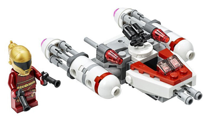 75263 LEGO® Star Wars Pasipriešinimo Y-Wing mažasis kovotojas kaina ir informacija | Konstruktoriai ir kaladėlės | pigu.lt