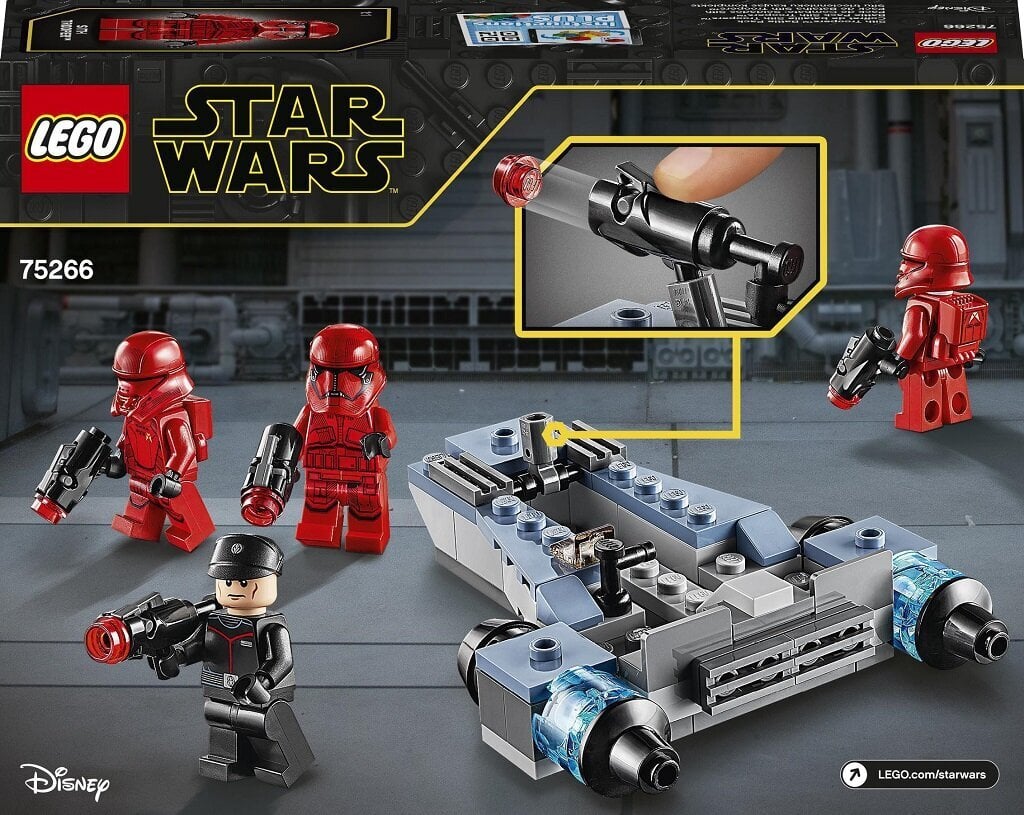 75266 LEGO® Star Wars Sitų karių kovos rinkinys kaina ir informacija | Konstruktoriai ir kaladėlės | pigu.lt