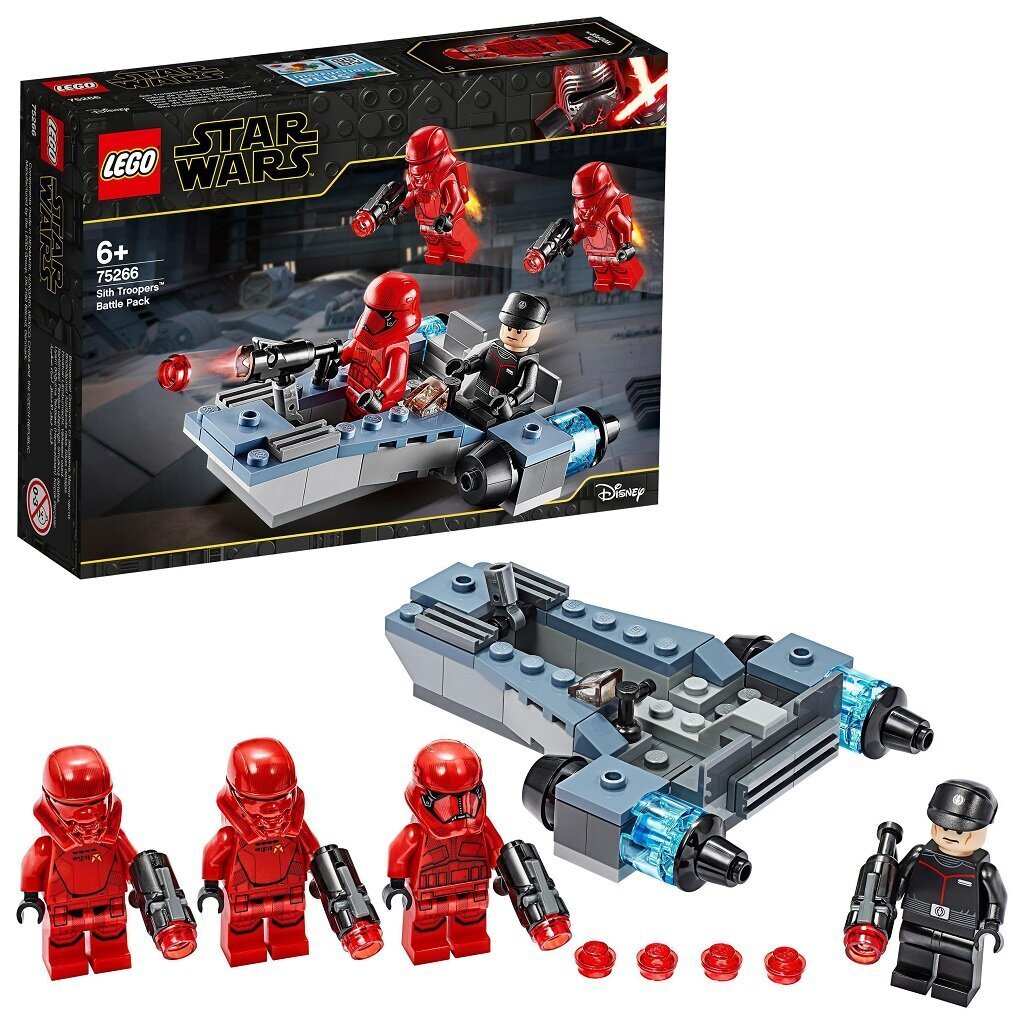 75266 LEGO® Star Wars Sitų karių kovos rinkinys kaina ir informacija | Konstruktoriai ir kaladėlės | pigu.lt