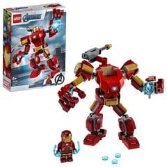 76140 LEGO® Super Heroes Marvel Avengers Movie 4 Робот Железного человека цена и информация | Конструкторы и кубики | pigu.lt