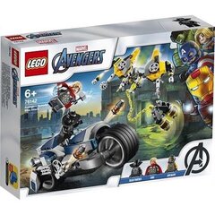 76142 LEGO® Super Heroes Marvel Avengers Movie 4 Атака скороходного мотоцикла Мстителей цена и информация | Конструкторы и кубики | pigu.lt