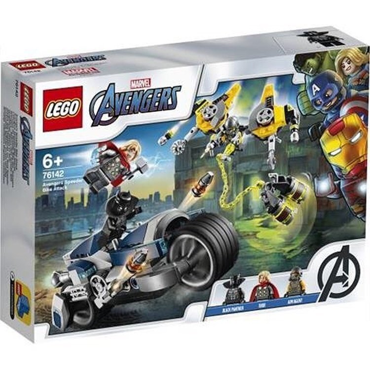 76142 LEGO® Super Heroes Keršytojų motociklo ataka цена и информация | Konstruktoriai ir kaladėlės | pigu.lt