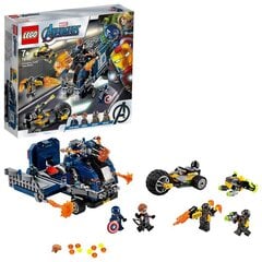 76143 LEGO® Super Heroes Marvel Avengers Movie 4 Нападение на грузовик Мстителей цена и информация | Конструкторы и кубики | pigu.lt