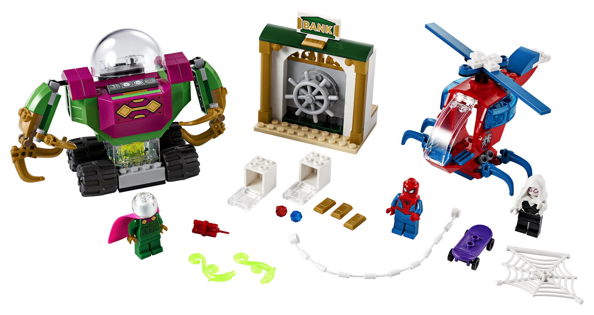 76149 LEGO® Super Heroes Misterijaus grėsmė kaina ir informacija | Konstruktoriai ir kaladėlės | pigu.lt