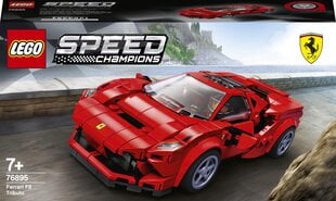 76895 LEGO® Speed Champions Ferrari F8 Tributo kaina ir informacija | Konstruktoriai ir kaladėlės | pigu.lt