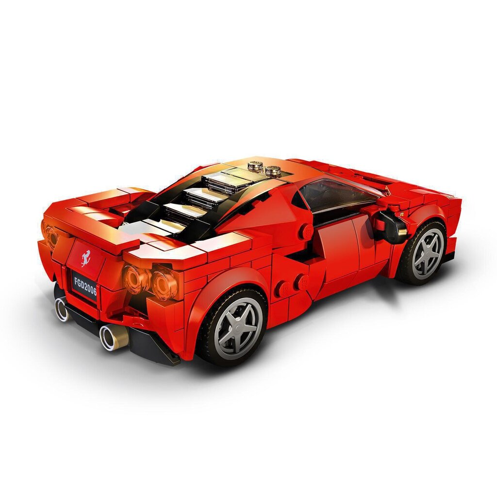 76895 LEGO® Speed Champions Ferrari F8 Tributo цена и информация | Konstruktoriai ir kaladėlės | pigu.lt