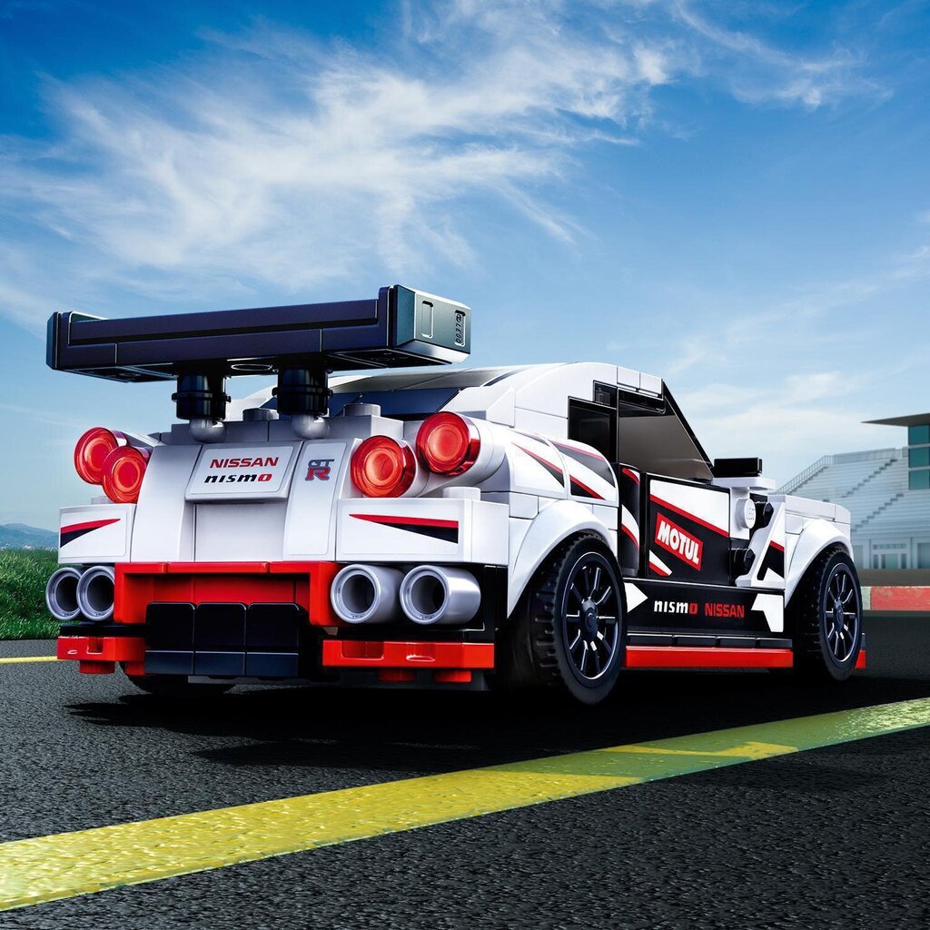 76896 LEGO® Speed Champions Nissan GT-R NISMO kaina ir informacija | Konstruktoriai ir kaladėlės | pigu.lt