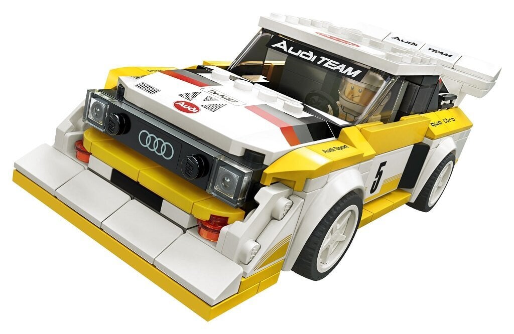 76897 LEGO® Speed Champions 1985 Audi Sport quattro S1 kaina ir informacija | Konstruktoriai ir kaladėlės | pigu.lt