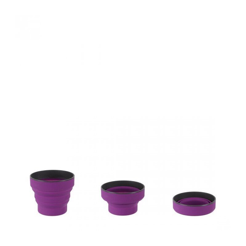 Sulankstomas puodelis Lifeventure Flexi Mug, violetinis kaina ir informacija | Kitas turistinis inventorius | pigu.lt