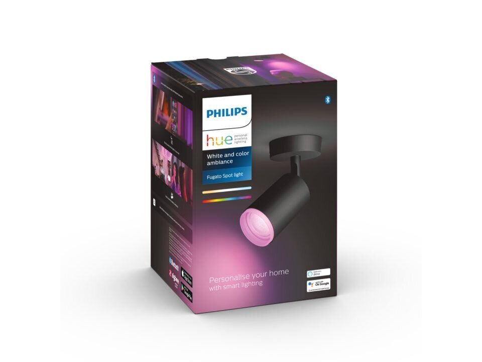 Išmanus taškinis šviestuvas Philips Fugato цена и информация | Sieniniai šviestuvai | pigu.lt