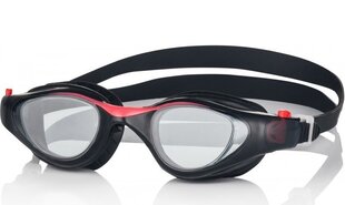 Plaukimo akiniai AQUA SPEED MAORI, juodi/raudoni kaina ir informacija | Plaukimo akiniai | pigu.lt