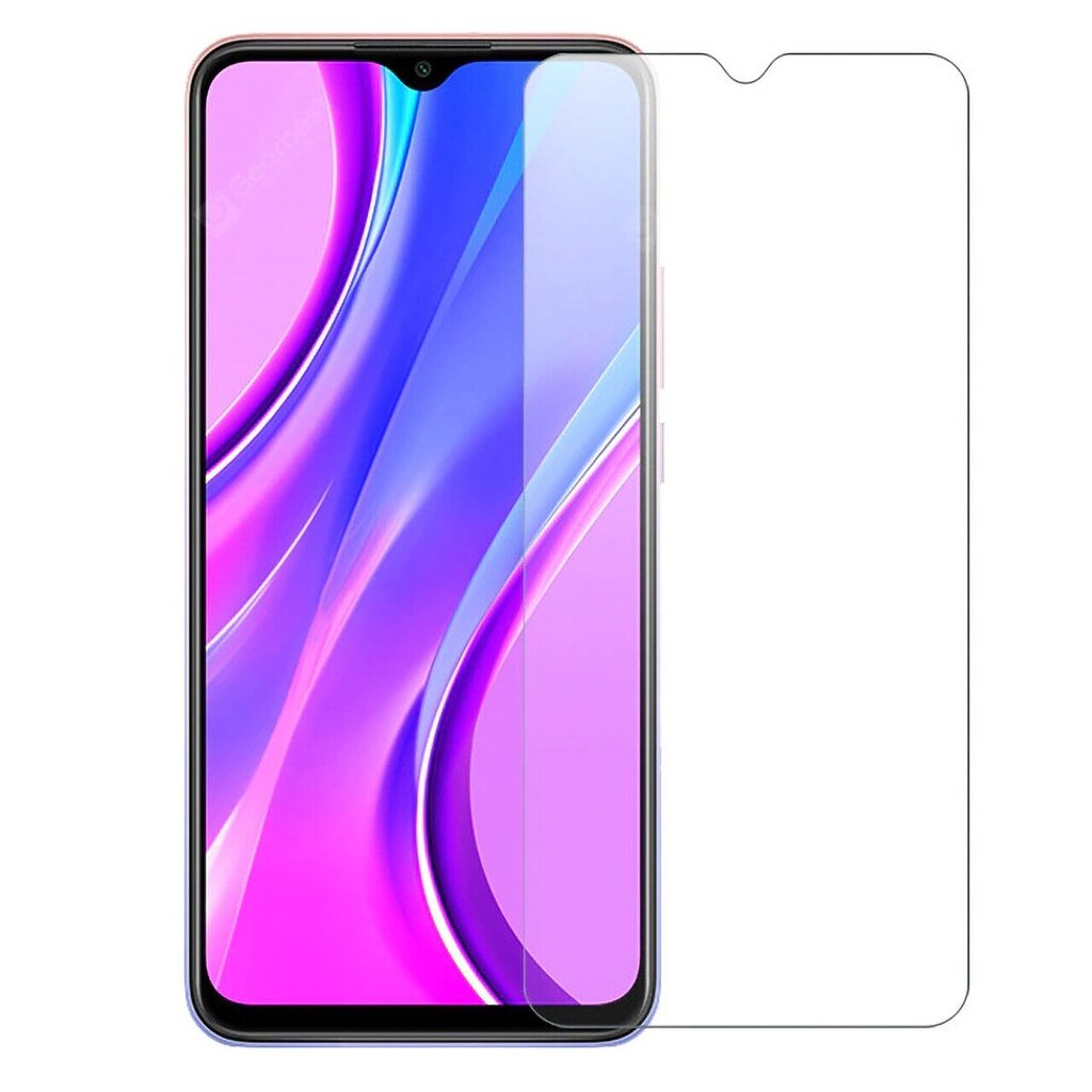 Apsauginis stiklas Glass Gold Xiaomi Redmi Note 8 Pro kaina ir informacija | Apsauginės plėvelės telefonams | pigu.lt