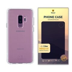 Mocco Original Clear Case 2mm Силиконовый чехол для Samsung G965 Galaxy S9 Plus Прозрачный (EU Blister) цена и информация | Чехлы для телефонов | pigu.lt