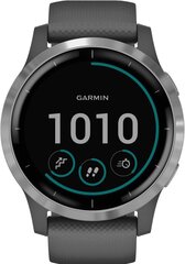 Garmin vívoactive® 4 Shadow Grey/Silver цена и информация | Смарт-часы (smartwatch) | pigu.lt