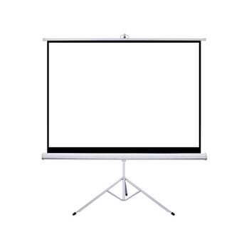 Projektoriaus ekranas su stovu Šilelis ET-1, įstrižainė 255cm, 1:1 kaina ir informacija | Projektorių ekranai | pigu.lt
