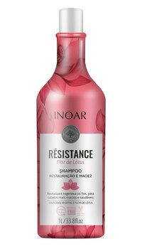 Atkuriamasis, blizgesio suteikiantis šampūnas INOAR Resistance Flor de Lotus 1000 ml kaina ir informacija | Šampūnai | pigu.lt