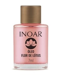 Regeneruojantis aliejus plaukams INOAR Resistance Flor de Lotus Oil 7 ml цена и информация | Средства для укрепления волос | pigu.lt