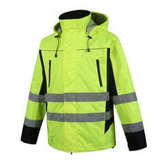 Куртка повышенной видимости Pesso DENVER, желтая цена и информация | Рабочая одежда | pigu.lt