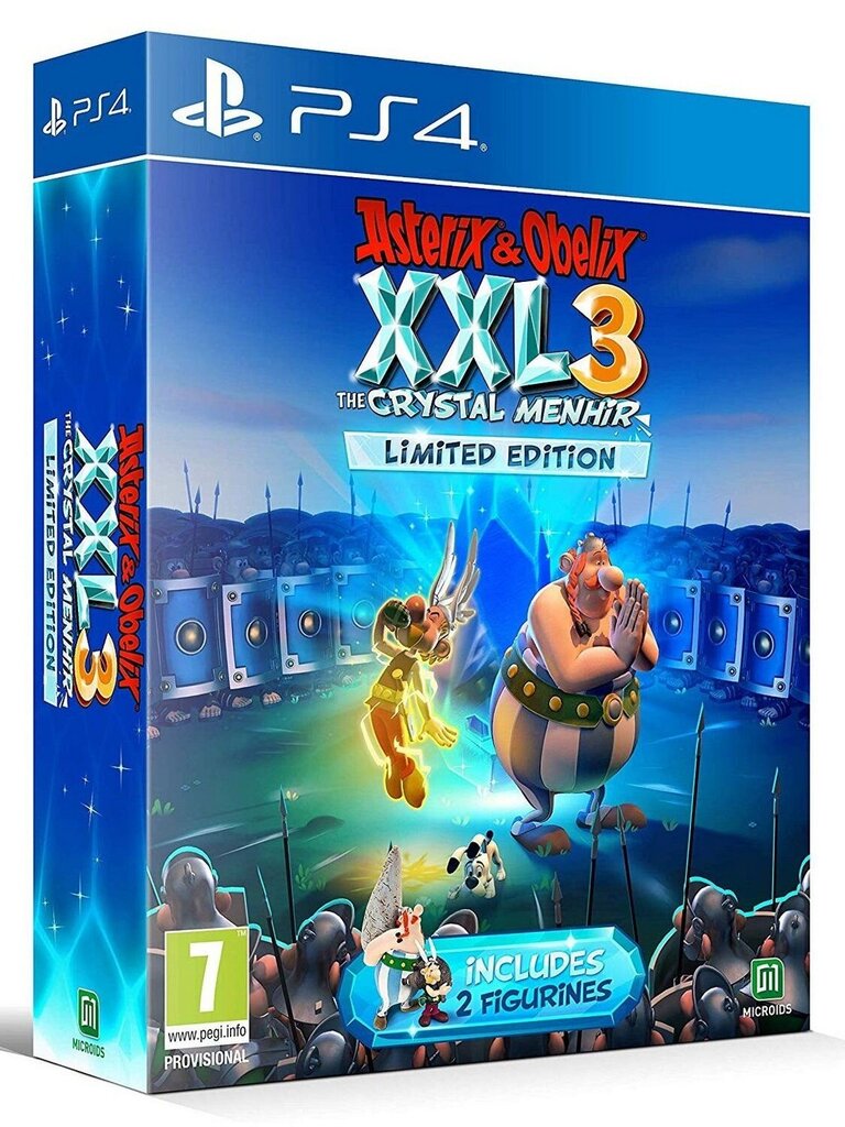 Компьютерная игра PS4 Asterix and Obelix XXL 3: The Crystal Menhir Limited  Edition цена | pigu.lt