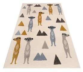 Vaikiškas kilimas Happy Meerkats 120x170 cm kaina ir informacija | Kilimai | pigu.lt