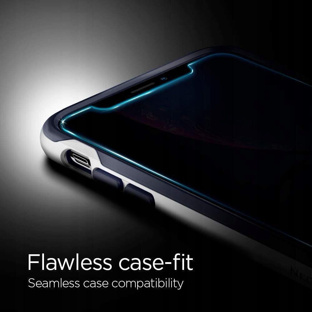 Apsauginė plėvelė Spigen Iphone 11 цена и информация | Apsauginės plėvelės telefonams | pigu.lt