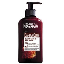 Barber Club Gel 3in1 (barzdos, veido ir plaukų prausiklis) 200ml kaina ir informacija | Veido prausikliai, valikliai | pigu.lt