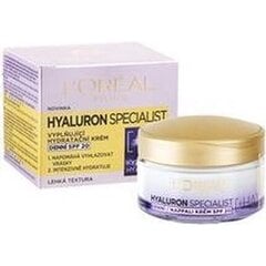 Dieninis kremas L'Oréal Paris Hyaluron Specialist SPF20, 50 ml цена и информация | Кремы для лица | pigu.lt