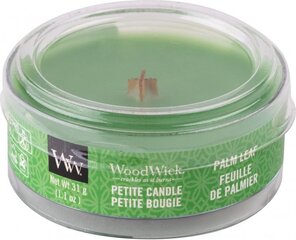 WoodWick ароматическая свеча Palm Leaf, 31 г цена и информация | Подсвечники, свечи | pigu.lt